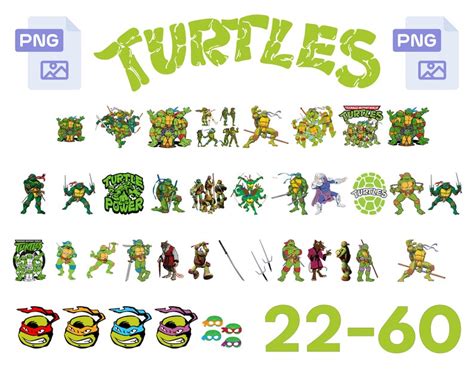 Ninja Turtles Svg Perfect For Crafting And Design Projects