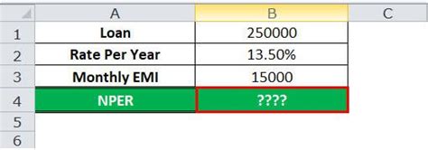 How To Use Nper Excel Function A Comprehensive Guide Wps Office Blog