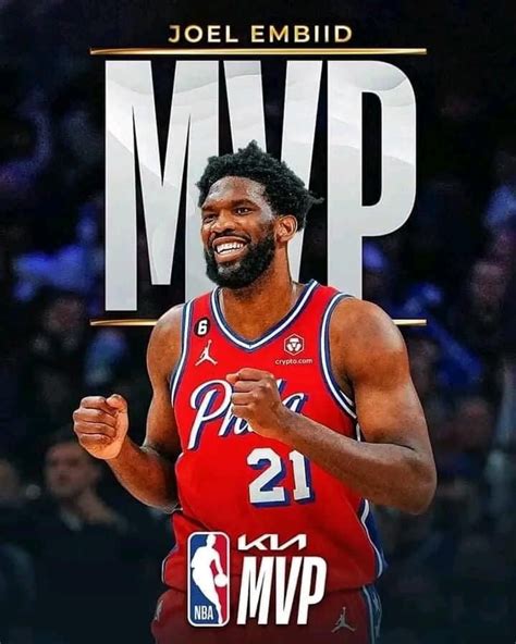 Franco Cameroonian Born Joel Embiid Wins NBA Most Valuable Player