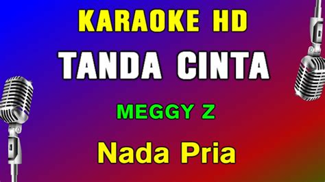 Tanda Cinta Meggy Z Karaoke Nada Pria Youtube