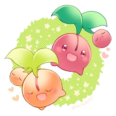 Cherubi Pokemon Drawn By Shinonomepinano Danbooru