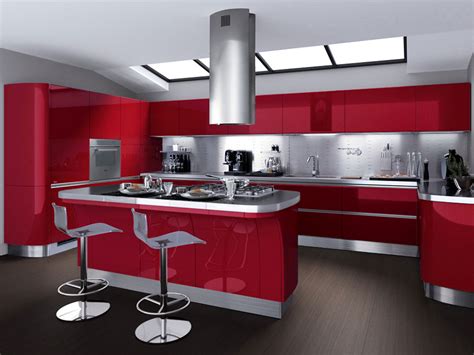 Modelli Di Cucine Rosse Dal Design Moderno Mondodesign It