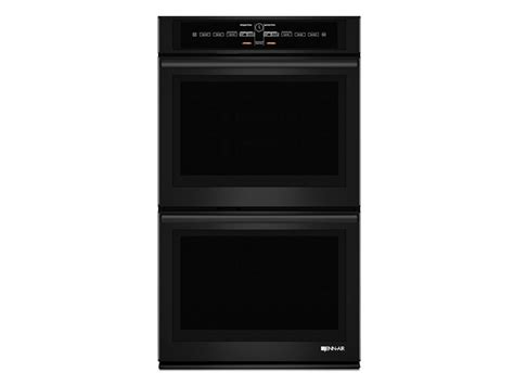 Jenn Air Jjw3830db 30 Black Floating Glass Double Wall Oven With Ve