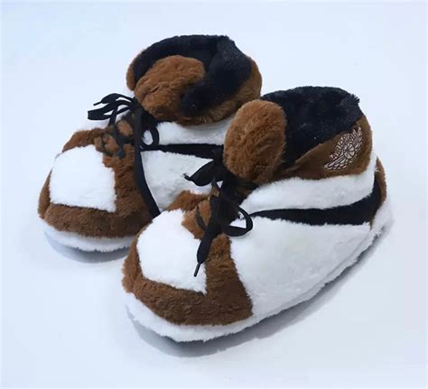 Fluffy Air Jordan 1 Slippers Multiple Colors Etsy Uk