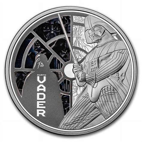 Niue Oz Silver Star Wars Darth Vader Walmart