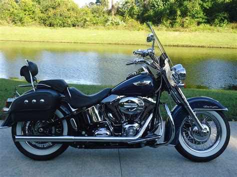 2008 Harley Softail Deluxeloaded With Chrome And Like New