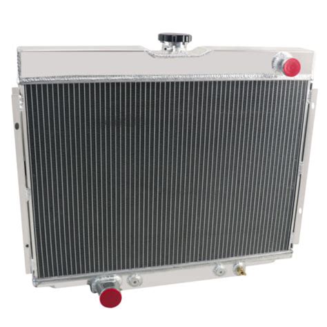 Row Aluminum Radiator For Ford Mustang Cougar Fairlane