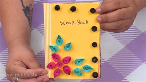 How To Design Front Page Of Scrapbook How To Make Beautiful Cover For