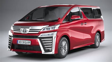 Toyota Vellfire 2023 - 3D Model by SQUIR