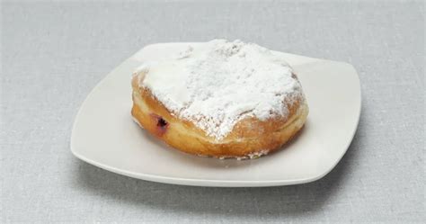 Donut With Strawberry Filling Tiramisu Café Nicosia