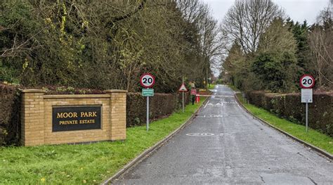 Moor Park The Tube Station In A Private Estate