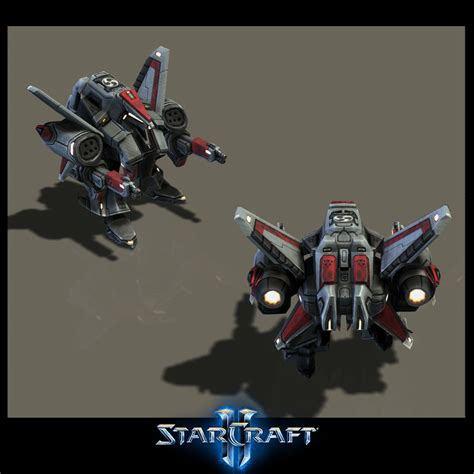 Artstation Starcraft 2 Deluxe Skin Mecha Viking