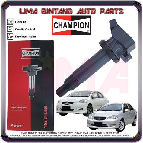 Toyota Vios Ncp Dugong Ncp Ignition Coils Plug Coil Champion