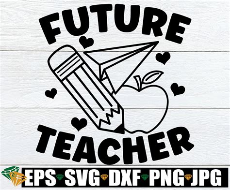 Future Teacher Kids Career Day Svg Career Day I Want To Be Etsy