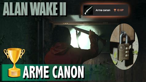 ARME CANON TROUVER LE FUSIL CANON SCIÉ COMBINAISON CADENAS