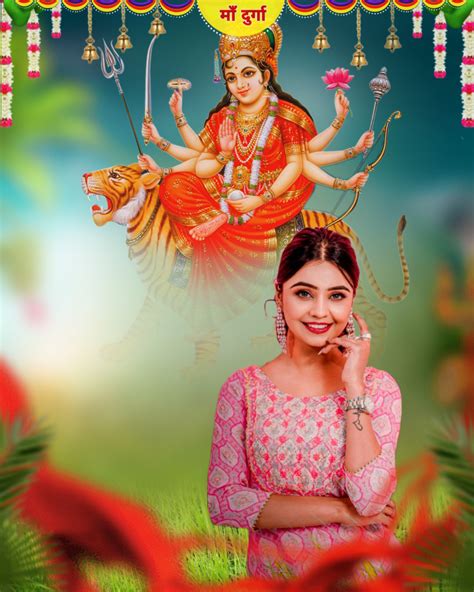 🔥 Downloading Maa Durga Navratri Editing With Girl Background Hd