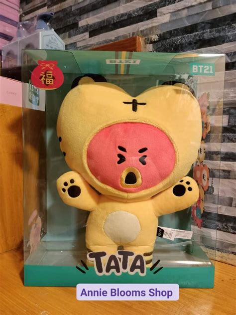 Official BT21 Tiger Standing Doll Tata Hobbies Toys Memorabilia