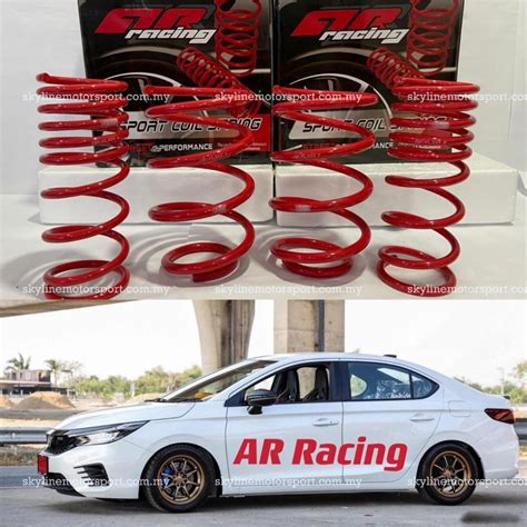 Honda City Gn Ar Racing Coil Sport Spring Shopee