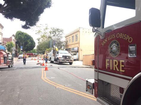 Gas Leak Leads To Evacuations In Downtown Slo