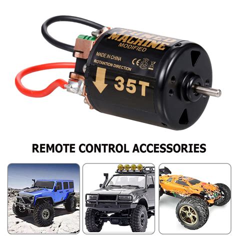 F T Brushed Motor Waterproof For Rc Crawler Axial Scx Jl