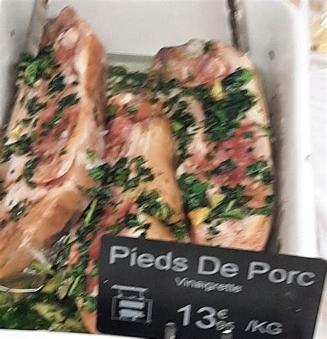 Pieds De Porc Boucherie De Lamitié