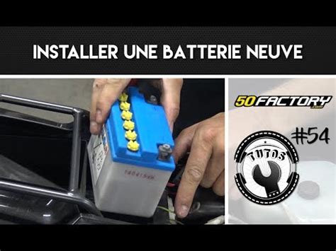 Tuto Installer Une Batterie Neuve Youtube