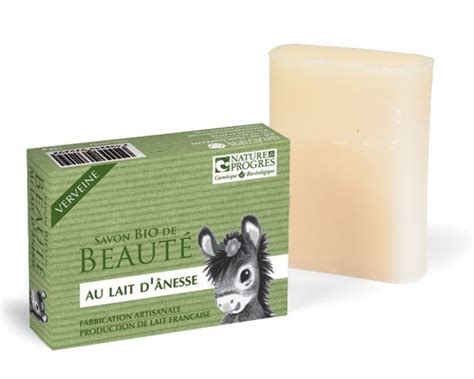 Savon au lait d ânesse Verveine exotique Cosmo Naturel 100 g