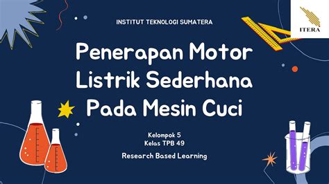 Penerapan Motor Listrik Sederhana Pada Mesin Cuci Rbl Fisika Dasar