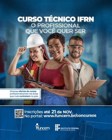 IFRN publica edital para cursos técnicos destinados a quem já concluiu