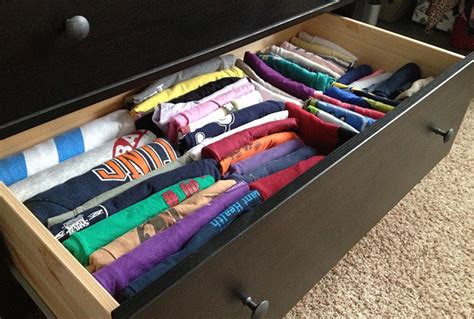 T Shirt Storage Ideas How To Store Your Clothes Properly