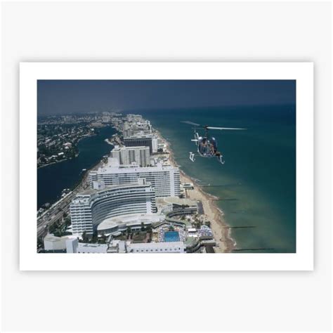 Aerial Miami Beach - Slim Aarons Print