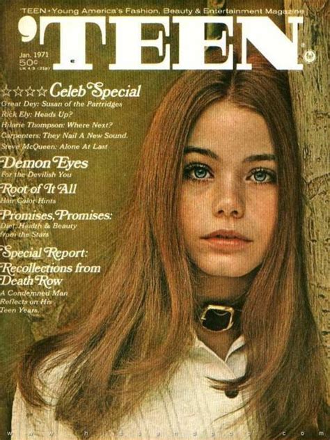 Susan Dey Teen Magazine 1971 Cover Memories 70s Fashion Pinterest Teen Magazines And