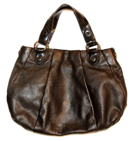 Simply Vera Vera Wang Leather Hobo Handbag Property Room