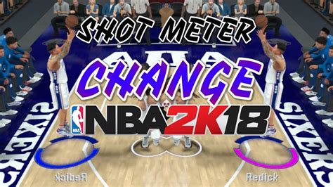 NBA 2K18 Shot Meter Change Can Change Colors YouTube