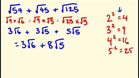 Surds Radicals The Basics Adding And Subtracting Made Easy YouTube