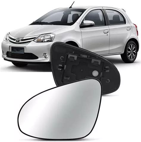 Lente Espelho Retrovisor Esquerdo Toyota Etios 2014 2019 MercadoLivre