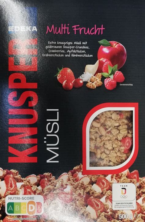 9 84 1kg Knusper Müsli Triple Choc Multi Frucht 500g eBay