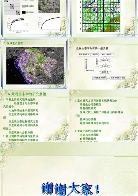 景观生态学ppt卡卡办公