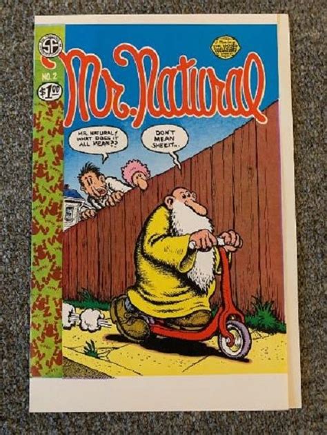 R Crumb Mr Natural Comic Book 1971 Visible Vibrations Comics