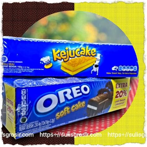 Jual Oreo Soft Cake Bolu Cokelat Dan Jeju Cake Bolu Keju Box Isi