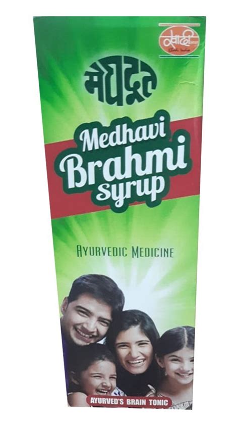 Meghdoot Medhavi Brahmi Syrup Khadi India 200 Ml At Rs 99 Bottle In