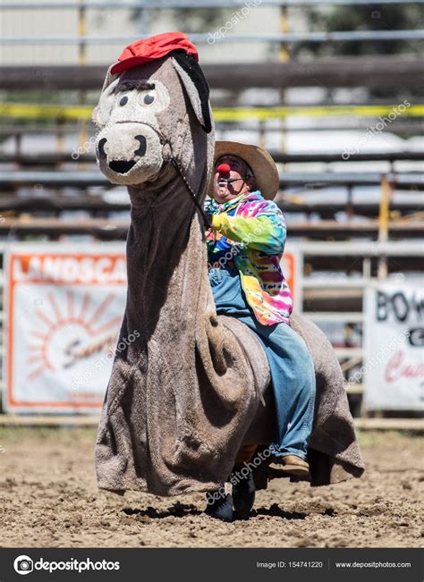 Funny Rodeo Clown Stock Editorial Photo © Teacherdad48 154741220