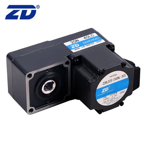 Zd 60mm High Efficient High Torque 3000rpm 15w 25w 30w Bldc Brushless