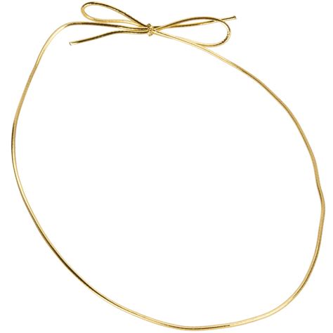 Large 19" Gold Candy Box Ribbon - 50/Pack