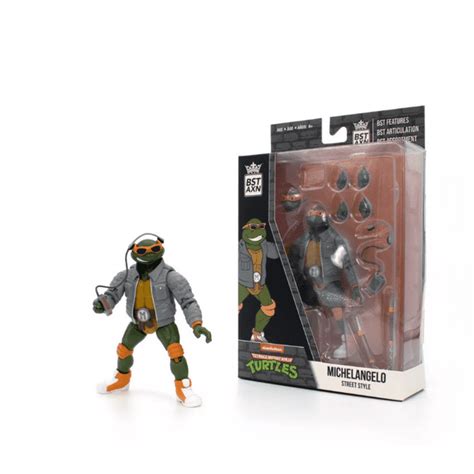 Bst Axn Teenage Mutant Ninja Turtles Street Gang Michelangelo Action