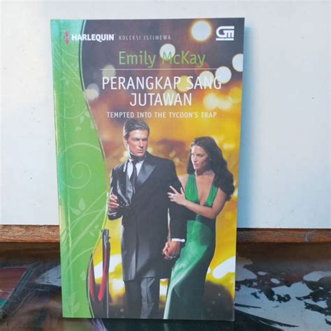 Jual Novel Harlequin Temted Into The Tycoon S Trap Perangkap Sang