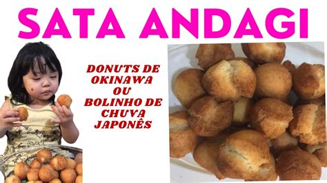 SATA ANDAGI OKINAWA RECEITA OKINAWAN DONUTS RECIPE BOLINHO DE CHUVA