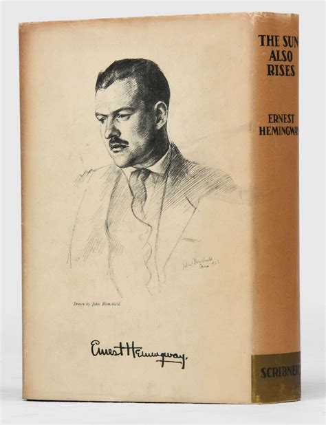 The Sun Also Rises Ernest Hemingway First Edition