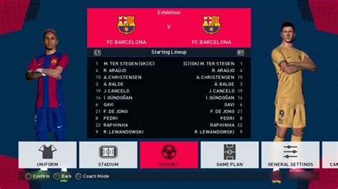 Thema Graphic Menu Efootball Barcelona Ps Alifzn S Ko Fi Shop