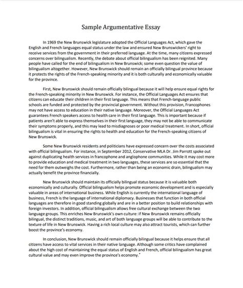 Scholarship essay: Argumentative essay video